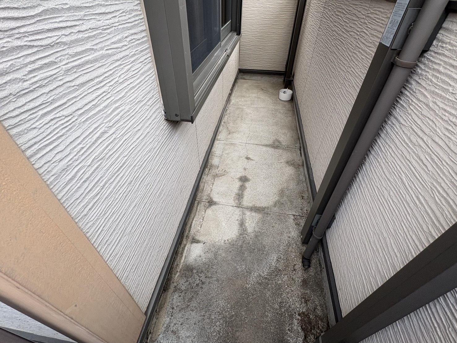 バルコニー防水洗浄